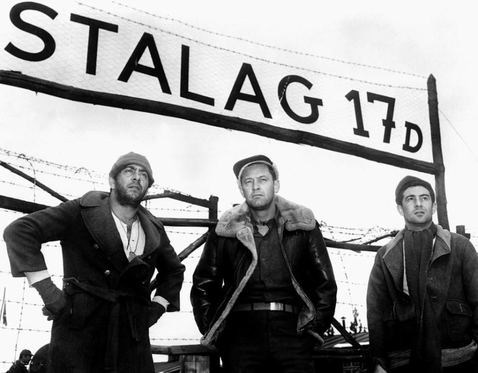 12. <a href="http://movies.yahoo.com/movie/1800120855/info" data-ylk="slk:STALAG 17;elm:context_link;itc:0" class="link ">STALAG 17</a> (1953) "Stalag 17 is the great Billy Wilder's best movie. Better than Sunset Blvd, better than Some Like it Hot." –-- bernardmrrs