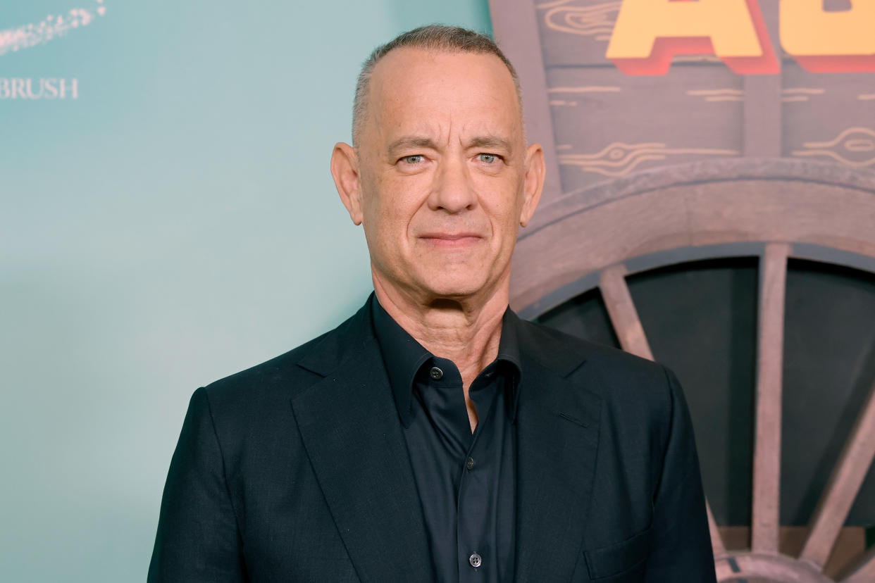 NEW YORK, NEW YORK - JUNE 13: Tom Hanks attends the New York premiere of 