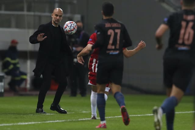 Pep Guardiola is confident his team will start scoring more goals 