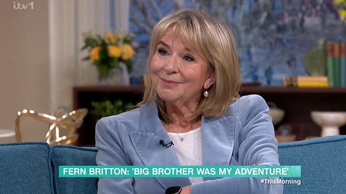 Fern Britton has addressed her tension with Nikita Kuzmin. (ITV screengrab)