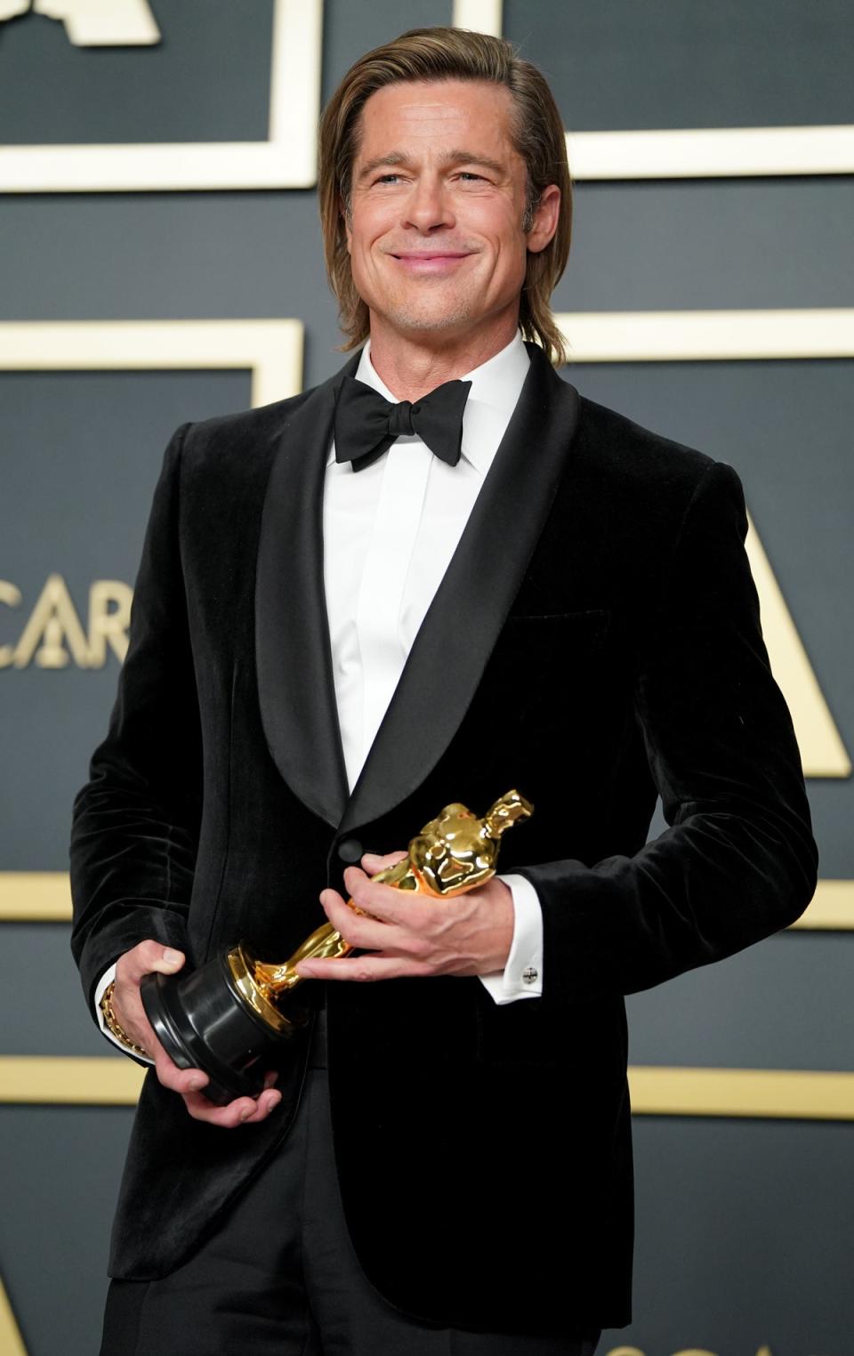 Brad Pitt won an Oscar for his supporting role as Rick Dalton in Once Upon a Time...in Hollywood (Getty Images)