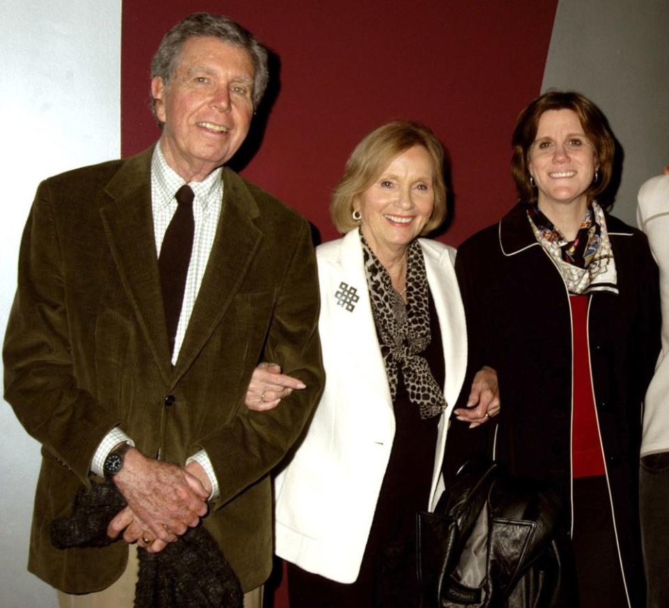 (L-R) Jeffrey Hayden, Eva Marie Saint and Laurette Hayden,