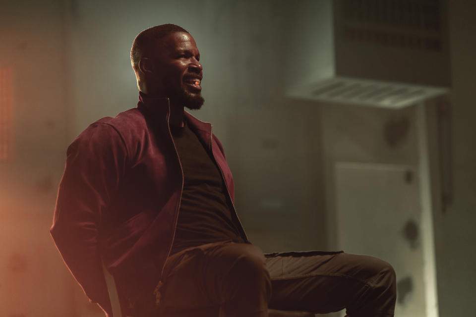 PROJECT POWER (L to R) JAMIE FOXX as ART in PROJECT POWER Cr. SKIP BOLEN/NETFLIX © 2020