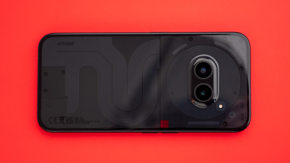 The back of the Nothing Phone (2a)