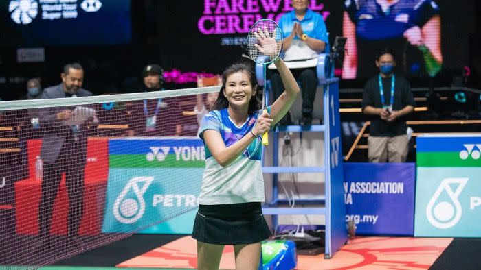 Goh has retired from competitive badminton