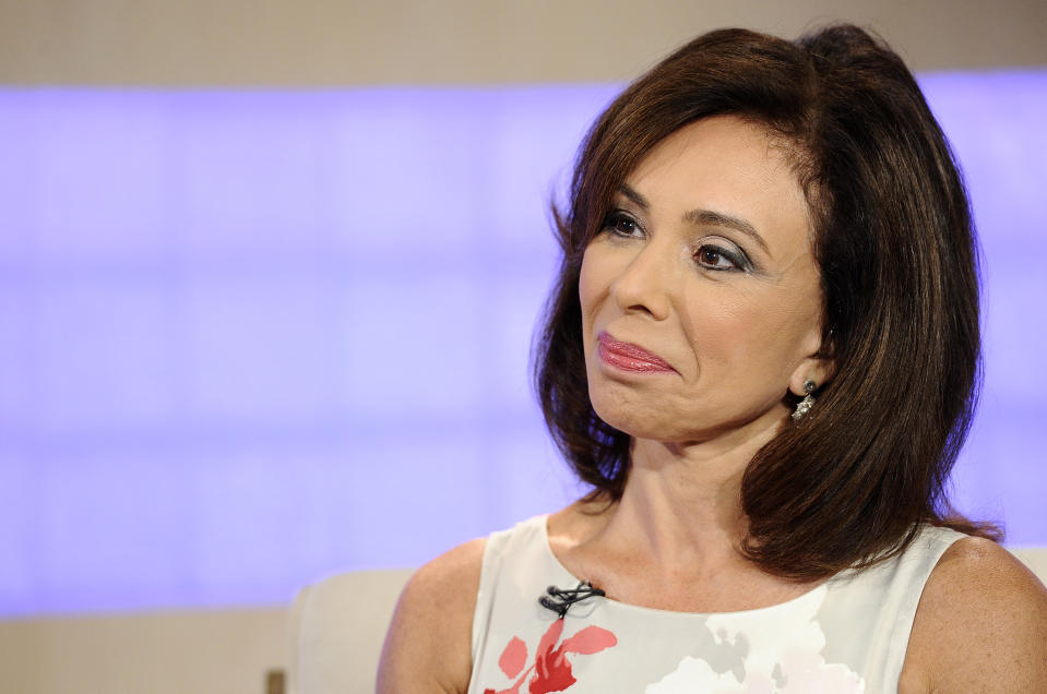 Fox News host Jeanine Pirro denied that she was under the influence during her Saturday night broadcast. (Photo: Peter Kramer/NBCU Photo Bank/NBCUniversal via Getty Images)