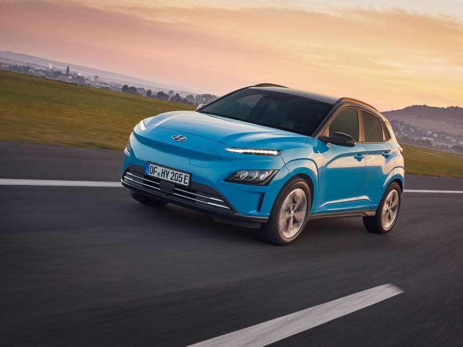 The Hyundai Kona Electric.