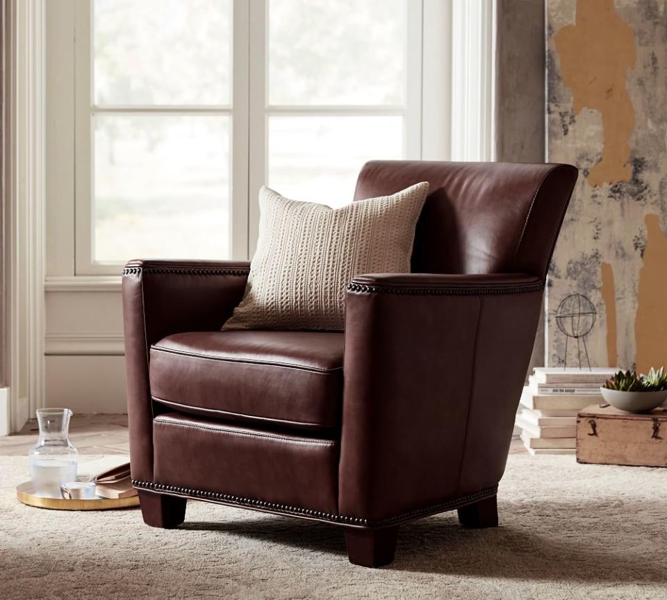 <p><a href="https://go.redirectingat.com?id=74968X1596630&url=https%3A%2F%2Fwww.potterybarn.com%2Fproducts%2Firving-leather-square-recliner%2F&sref=https%3A%2F%2Fwww.esquire.com%2Flifestyle%2Fg40875333%2Fbest-reading-chairs%2F" rel="nofollow noopener" target="_blank" data-ylk="slk:Shop Now;elm:context_link;itc:0;sec:content-canvas" class="link ">Shop Now</a></p><p>Irving Recliner</p><p>potterybarn.com</p><p>$1149.00</p>