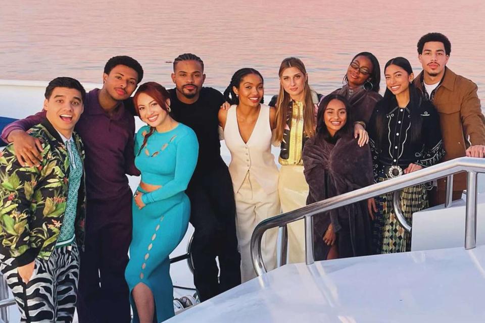 <p>Yara Shahidi/Instagram</p> Yara Shahidi, Emily Arlook, Tyler Jackson, Francia Raisa, Justine Skye, Marcus Scribner and the 