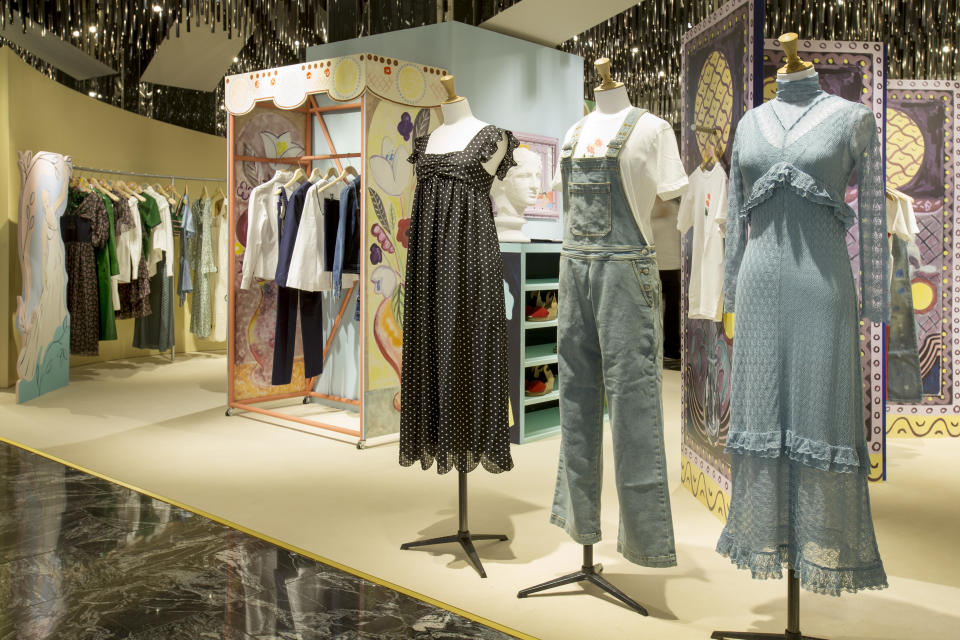 The Alexachung pop-up at Isetan in Tokyo.