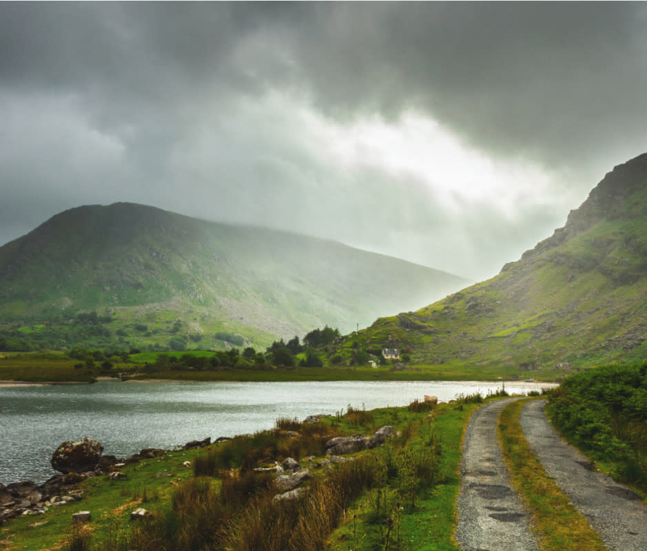 Killarney is home to Ireland's highest mountains and one of its best walking trails—133-mile Kerry Way—if you're not in a hurry. <p>Peter Zelei Images/Getty Images</p>