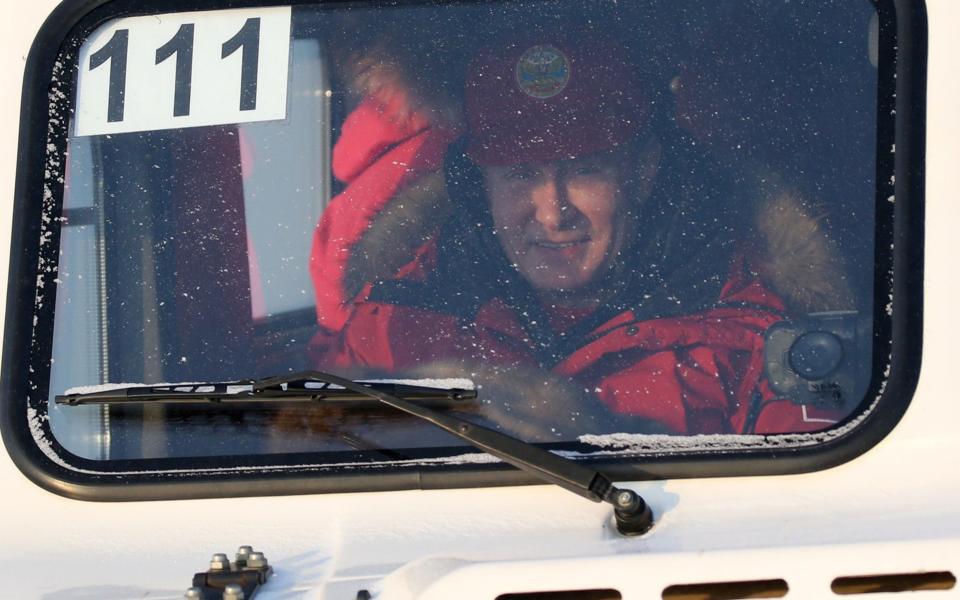 Russian President Vladimir Putin visits Franz Joseph Land in Arctic - Credit: Getty Images