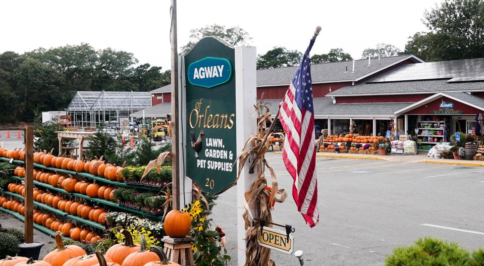 Agway of Cape Cod is building a new greenhouse to expand its operation on Lots Hollow Road in Orleans.