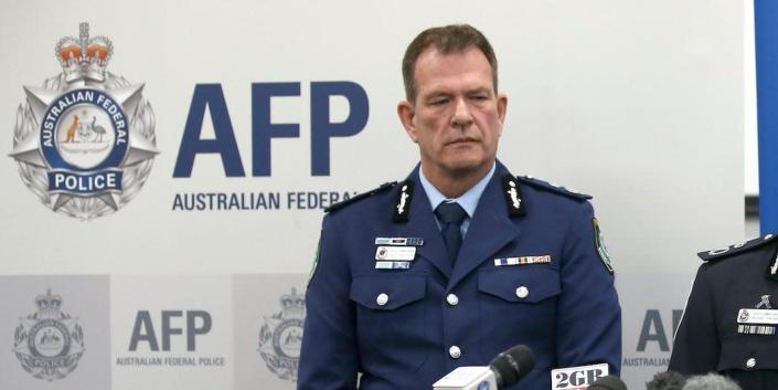 New South Wales state Police Deputy Commissioner David Hudson