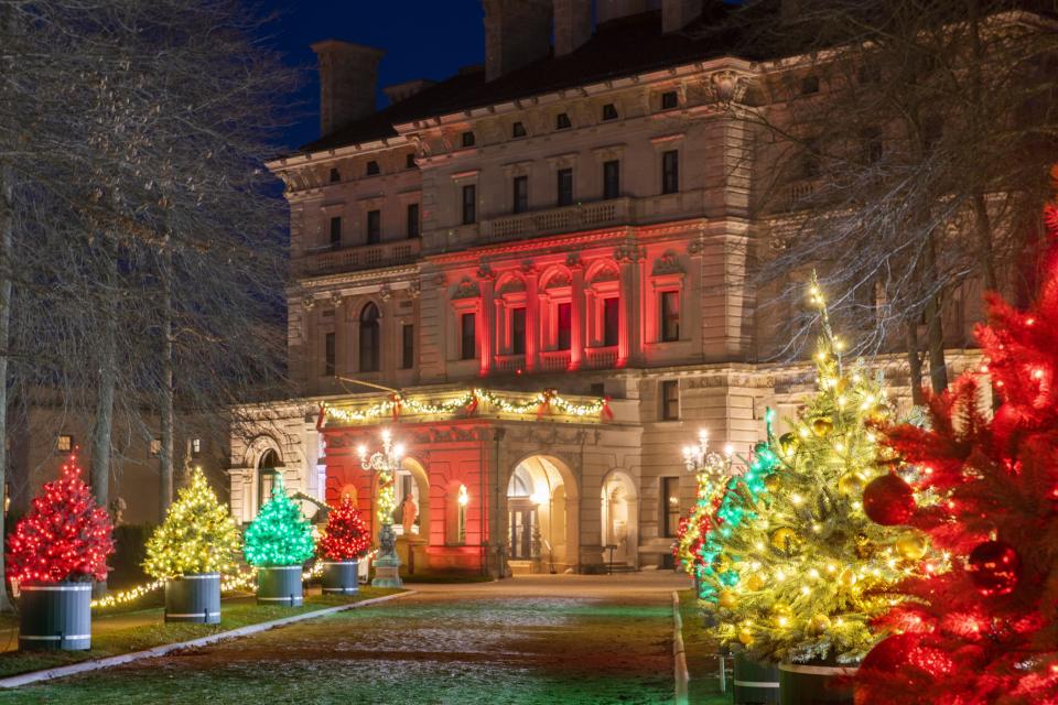 Bask in the warmth of a little Gilded Age glamor with Sparkling Lights at The Breakers.