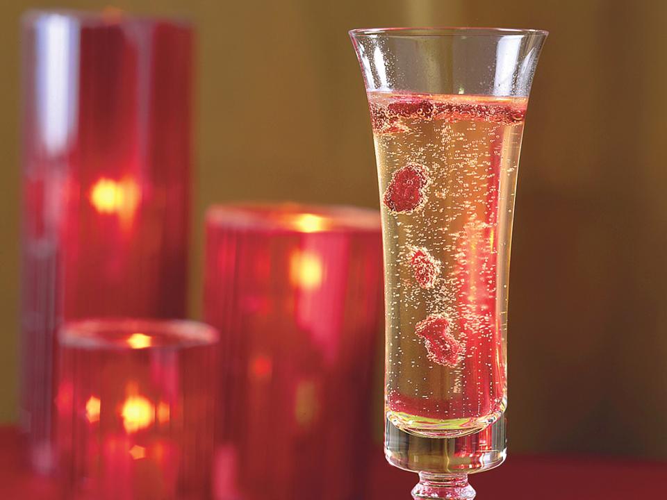 Champagne and Cranberries