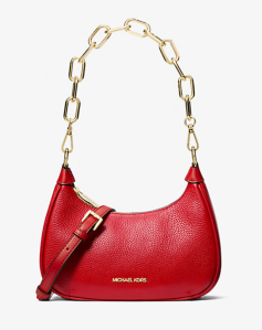 Cora Medium Pebbled Leather Shoulder Bag