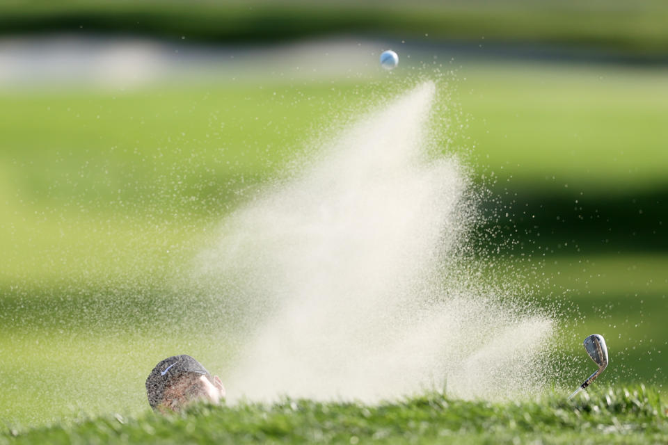 He's down here, but Patrick Reed was up at the end of the day Friday. (Photo by Gregory Shamus/Getty Images)