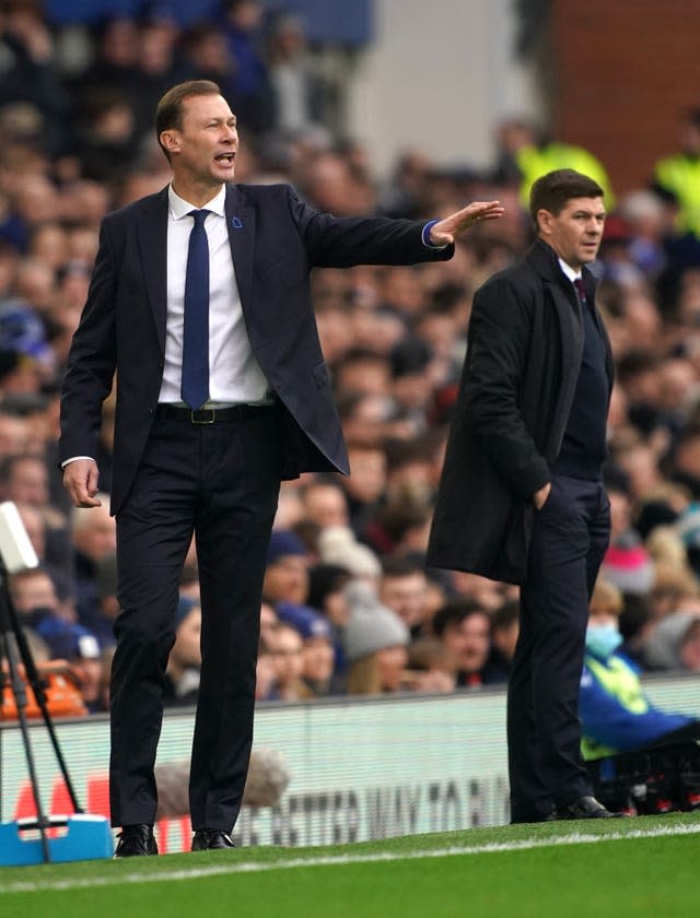 Ferguson had two stints as caretaker manager at Goodison Park