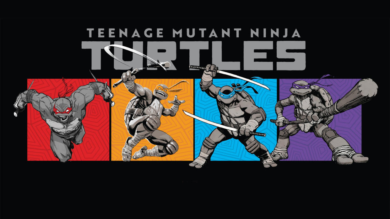  Teenage Mutant Ninja Turtles relaunch promo art. 