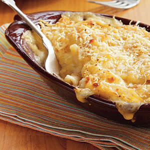 Three-Cheese Baked Penne