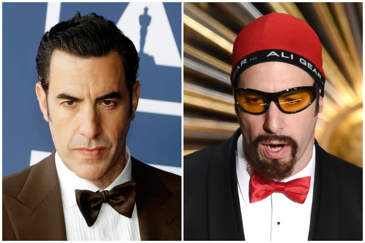 Comedian Sacha Baron Cohen is reportedly planning to revive his iconic character Ali G  (ES Composite)