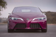 Given how bad 2011 was for Japanese automakers, it's little surprise they're looking more toward the future than in years past, and none quite as aggressively as Toyota. The Toyota NS4 concept shows what Toyota thinks a plug-in hybrid Camry might resemble come 2015. Built purely as a styling exercise, the NS4 combines an overall shape not far removed from today's streamlined cars with auto show flourishes, like powered doors which open like swan wings. Under the hood lies some kind of next-generation Toyota hybrid drive separate from the Prius, or would if Toyota had come up with such a thing yet.