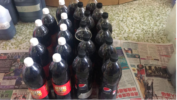 Illegal cough syrup manufacturing lab in HDB flat raided, $40,000 in products seized