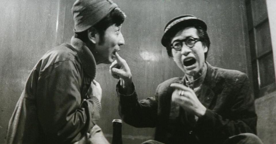 紀念影展將放映《再見台北》（1969），紀念影人（圖右）脫線、文夏。（國家影視聽中心提供）