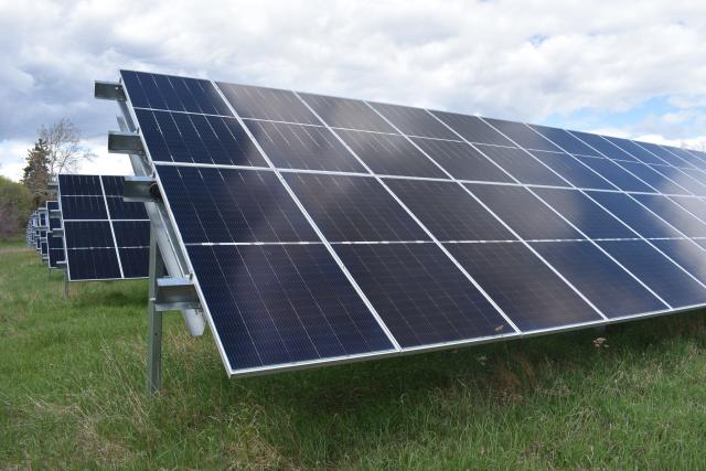 Adrian Dominican Sisters bless fully operational campus solar energy array