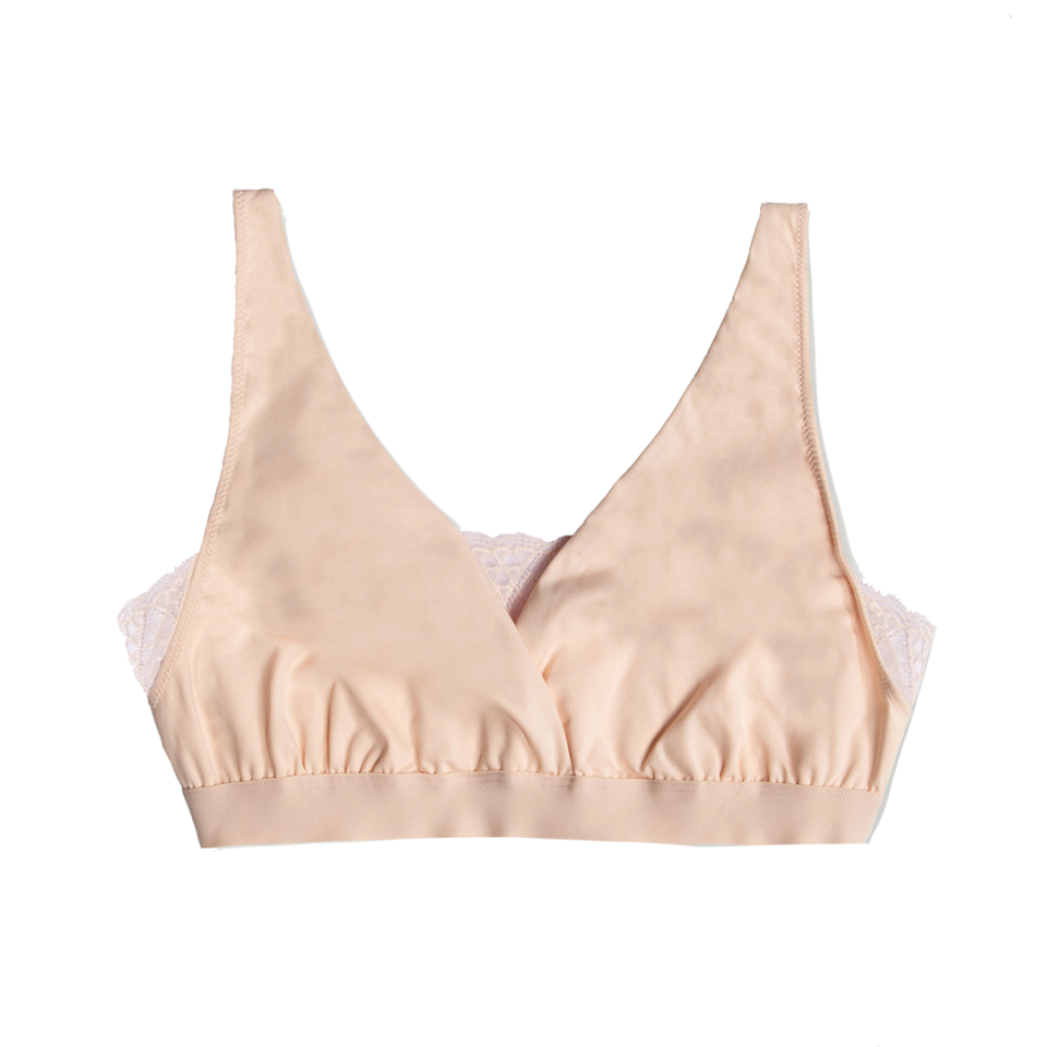 8) SIX Florence stretch-cotton and Leavers lace maternity bra