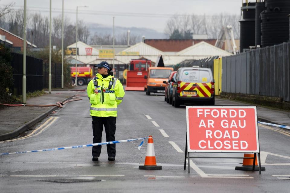 Local roads were closed and severe travel disruptions expected (EPA)