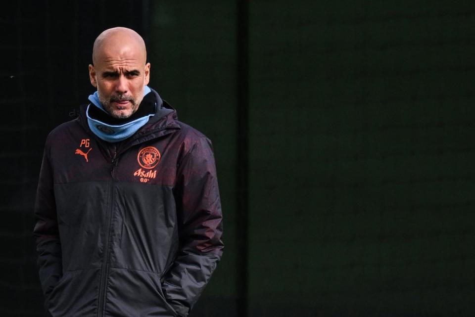 Guardiola has hit out at the schedule Man City have had to navigate (AFP via Getty Images)