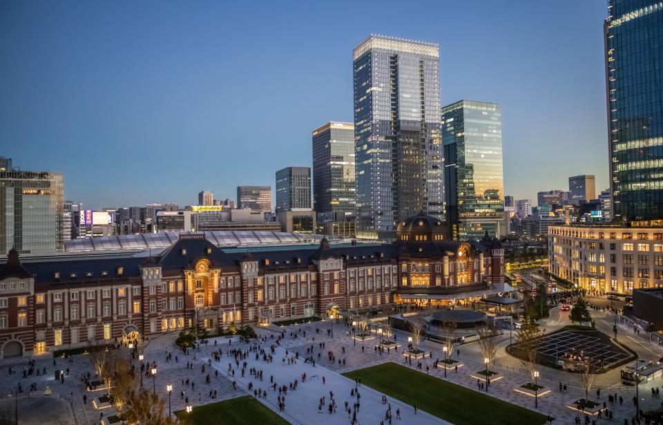 Japan , Tokyo City, Marunouchi District, Tokyo Station West Side (Photo by: Prisma by Dukas/Universal Images Group via Getty Images)