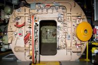 Machinery at the Pickering Nuclear Power Generating Station near Toronto