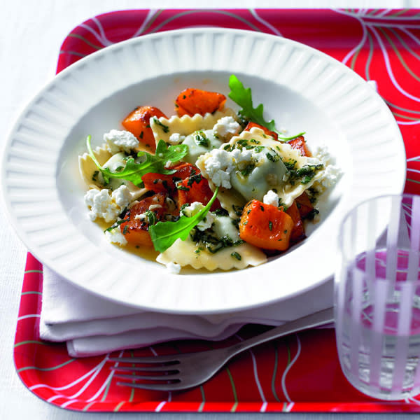 Wasabi-dressed salmon and basmati salad