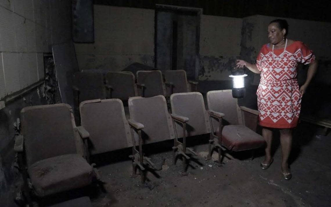 Denise Wallace sheds some light on the few remaining original seats in the Ace Theater in Coconut Grove.