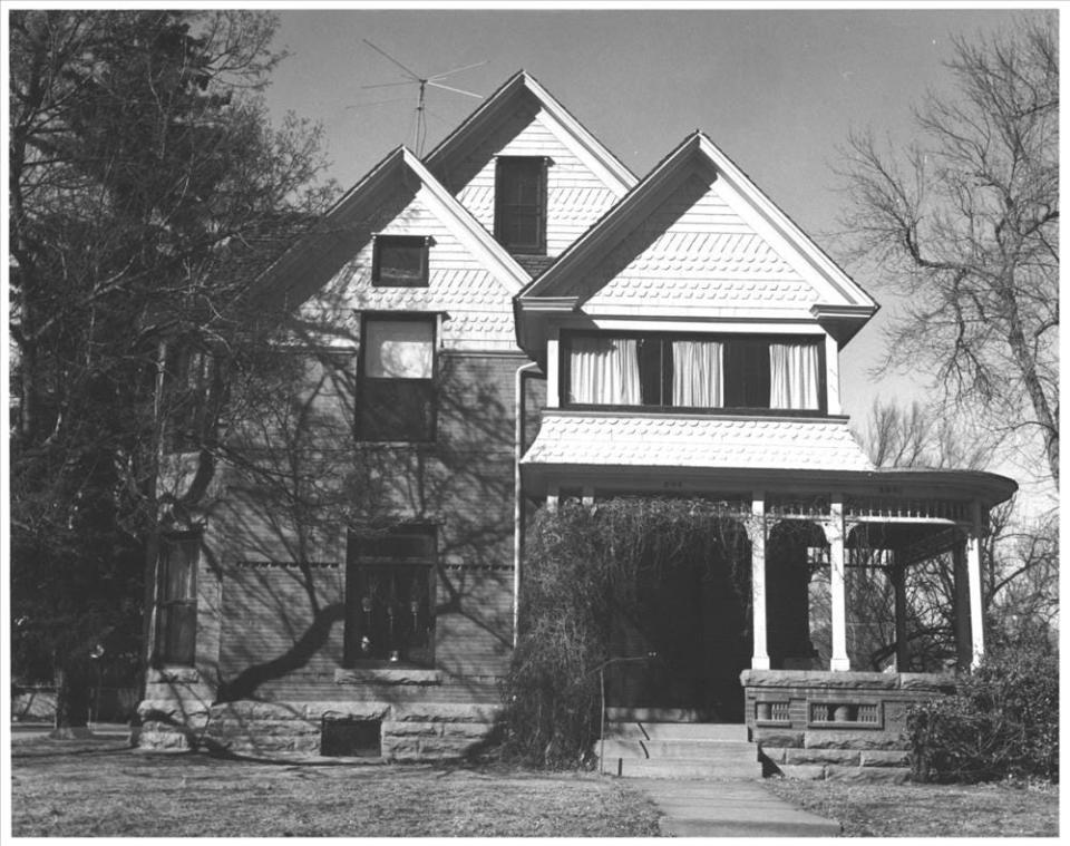 The Baker House, 304 E. Mulberry St., pictured in 1977 when it was nominated for the National Register of Historic Places. The home was placed on the register the following year.