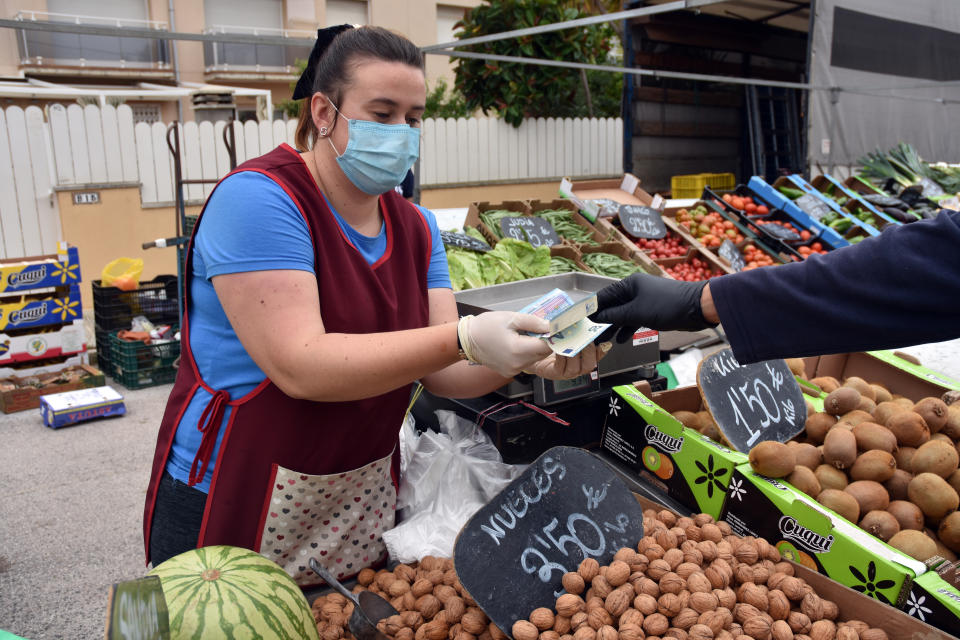 Consumers have been spending more at local shops and markets during lockdown. Credit: Getty