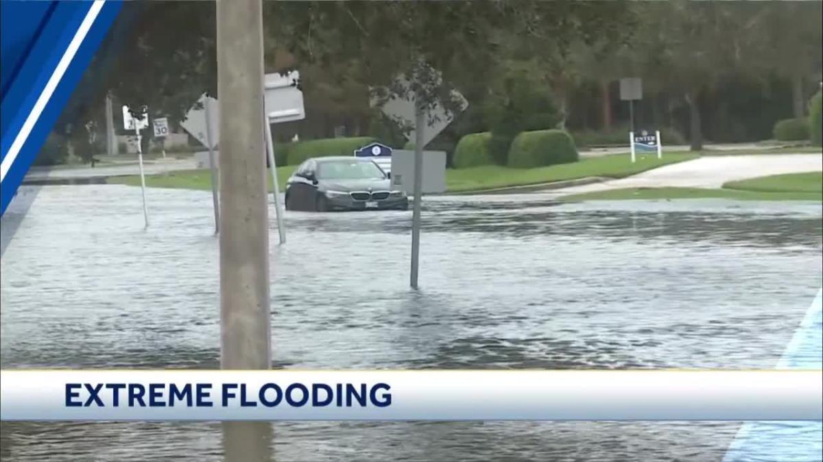 Extreme flooding in Vero Beach