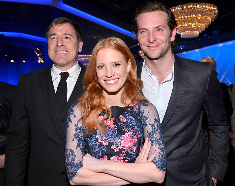 David O. Russell, Jessica Chastain, Hugh Jackman