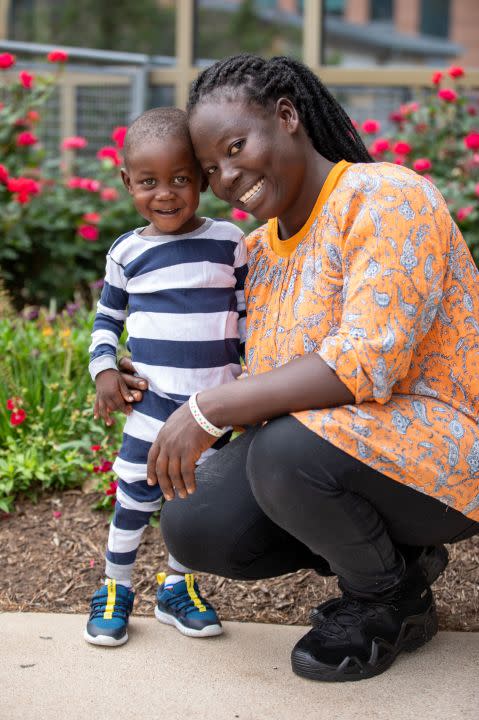 Two-year-old Aaron is an open-heart-surgery recipient through the Austin-based nonprofit organization HeartGift Foundation. (Courtesy Jama Pantel)