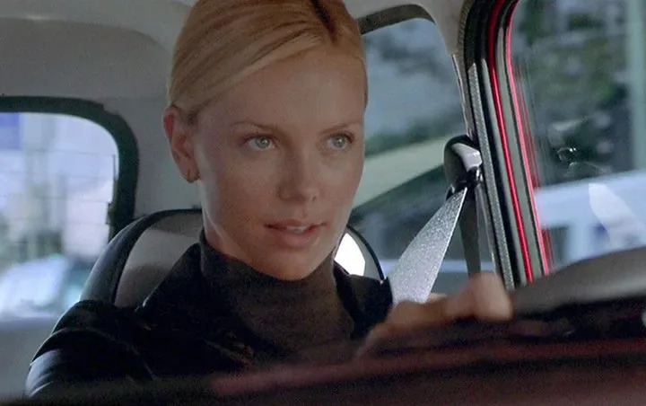 Theron in The Italian Job (Credit: Paramount Pictures)