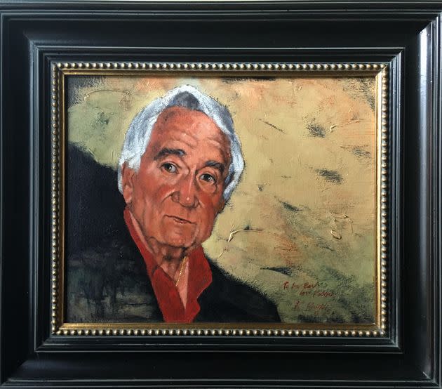 The portrait of Daddy Earl painted by his brother Robert Brickhouse. (Photo: Courtesy of Jamie Brickhouse)