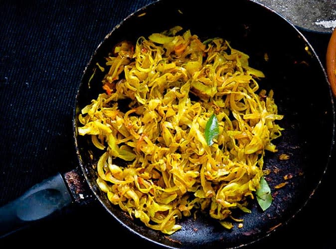 Spicy Chilli Cabbage Stir-Fry