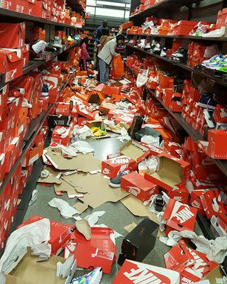Black Friday Shoppers Trashed This Nike Store Like a 'Zombie Apocalypse'