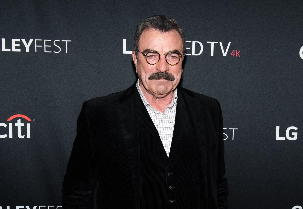 Actor Tom Selleck attends the "Blue Bloods" screening during PaleyFest NY 2017 at The Paley Center for Media on October 16, 2017 in New York City.