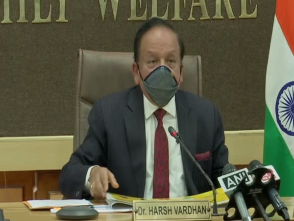 Union Health Minister Dr Harsh Vardhan (Photo/ANI)