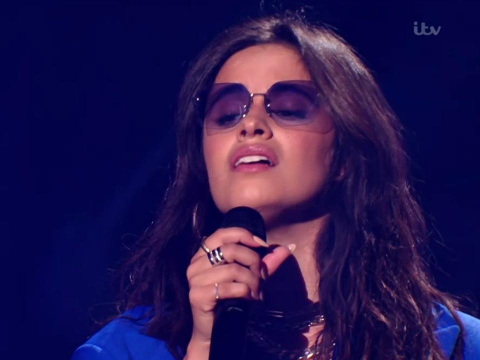 Camila Cabello performs Fix You by Coldplay at Concert for Ukraine (ITV)