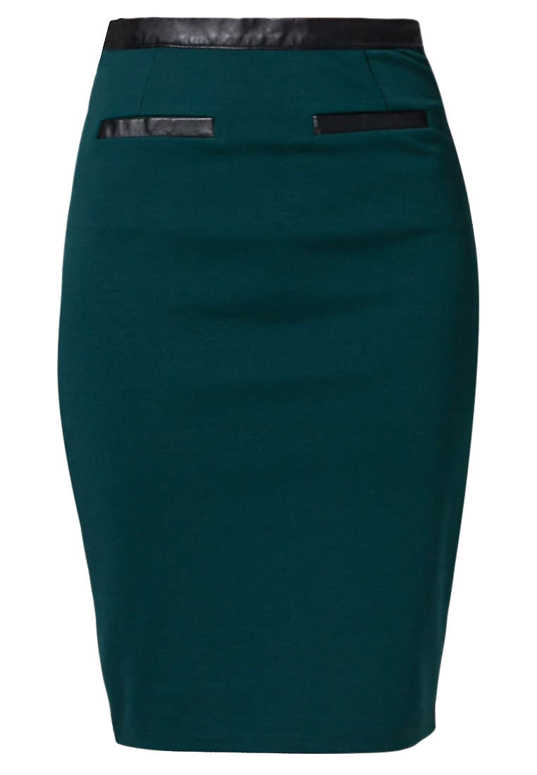 <b>Vero Moda emerald green pencil skirt</b>